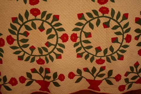 L.19THC/E.20THC. AMERICAN HAND STITCHED QUILT - 4