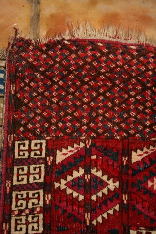 3 PC. RUG LOT:BOKARA PRAYER RUG;BOKARA BAGS - 3