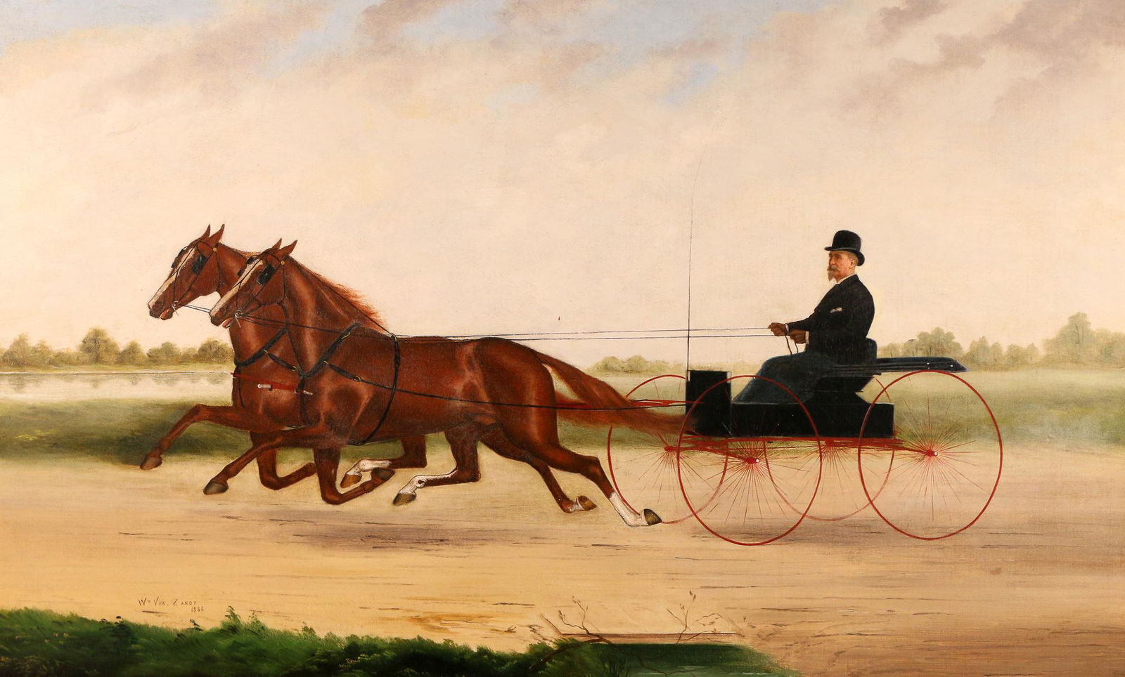 WILLIAM VAN ZANDT (American, 1857-1942) (1 of 10)