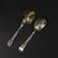 (2pc) TIFFANY & Co. STERLING BERRY SPOONS - 3