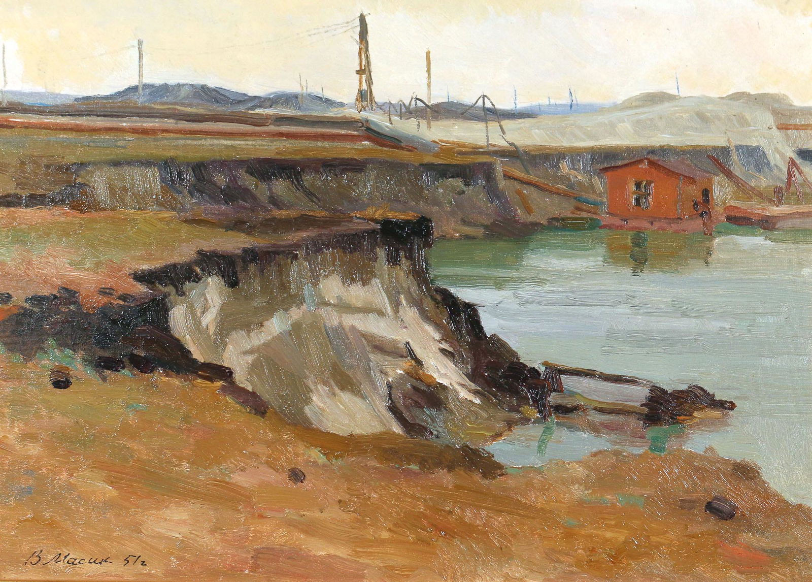 VLADIMIR MASIK (Ukrainian, 1917-1996) (1 of 5)