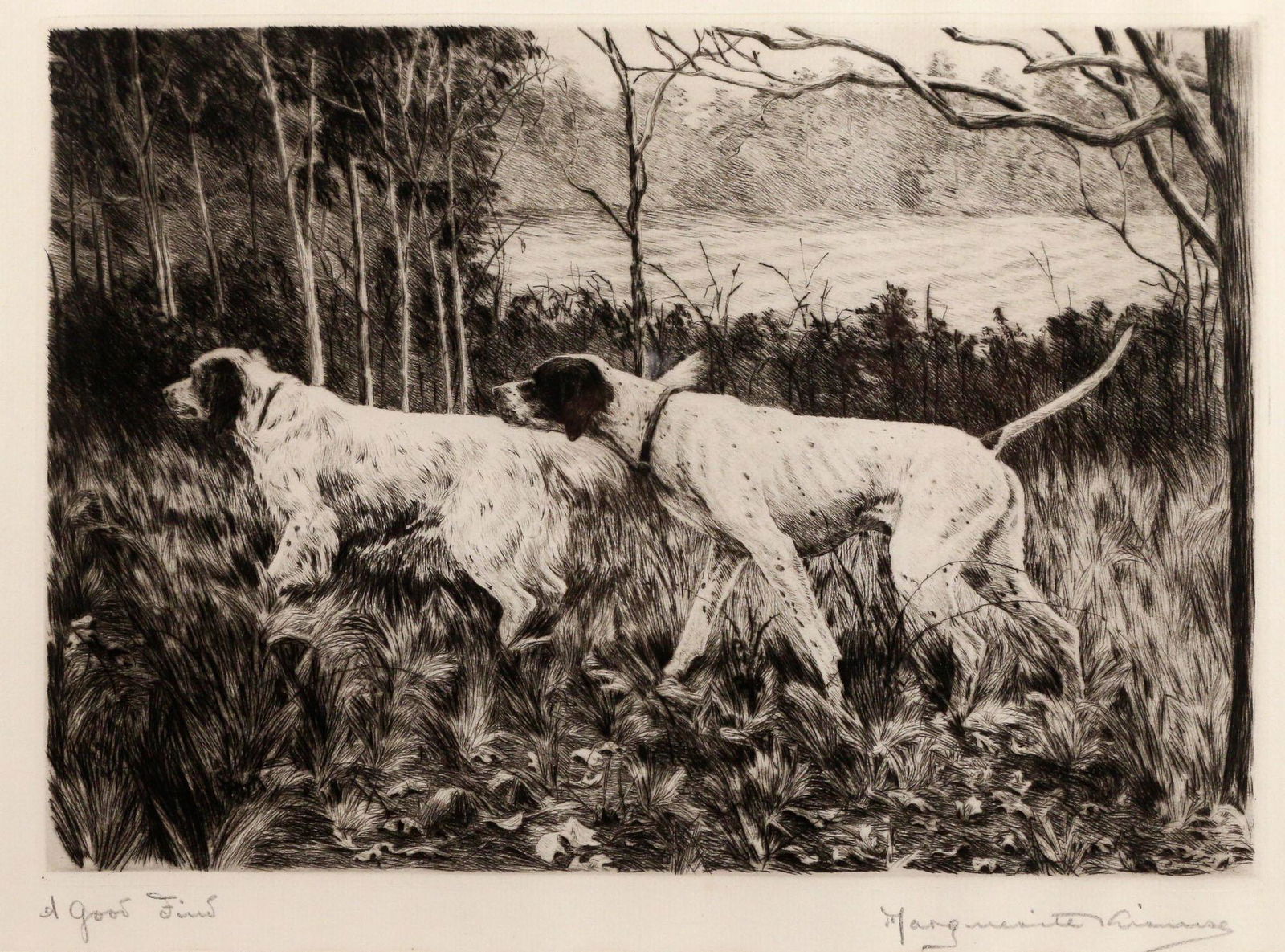 MARGUERITE KIRMSE (American, 1885-1954), ETCHING (1 of 8)