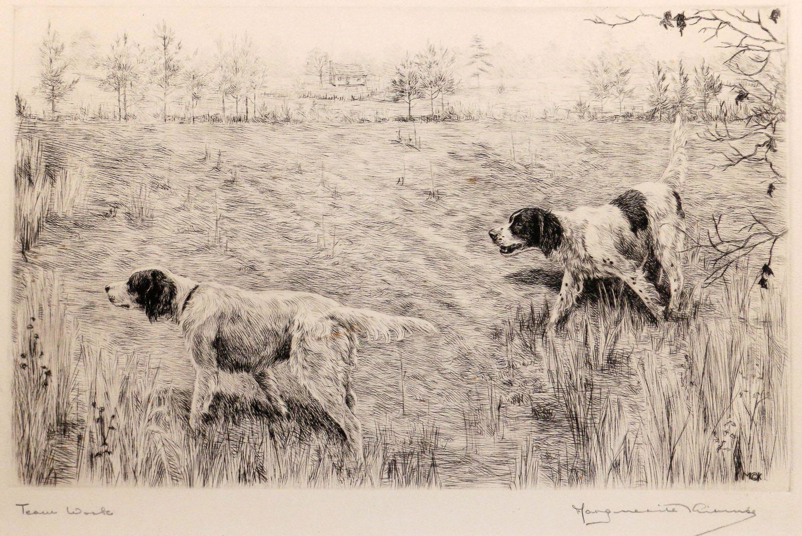 MARGUERITE KIRMSE (American, 1885-1954), ETCHING (1 of 9)