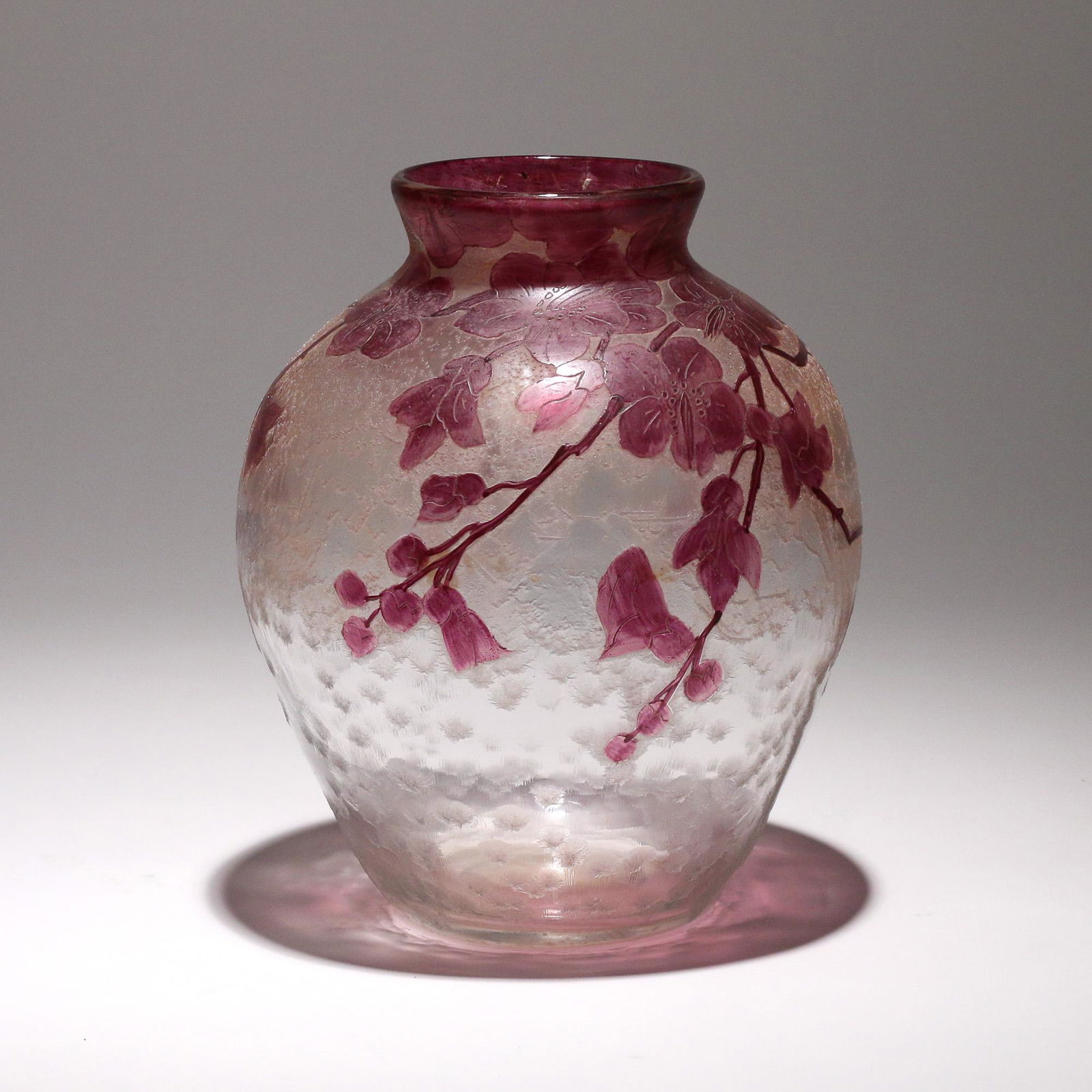 LEGRAS BULBOUS SHAPED CAMEO VASE (1 of 7)