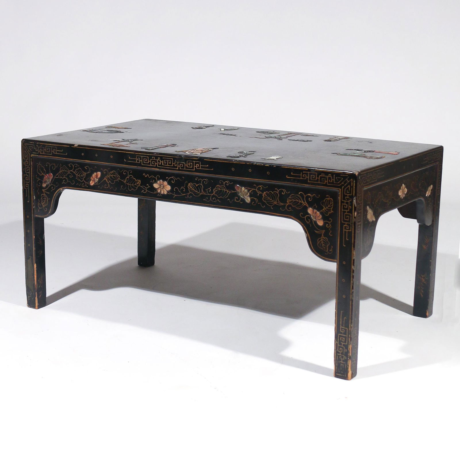CHINESE COROMANDEL LACQUER LOW TABLE (1 of 7)