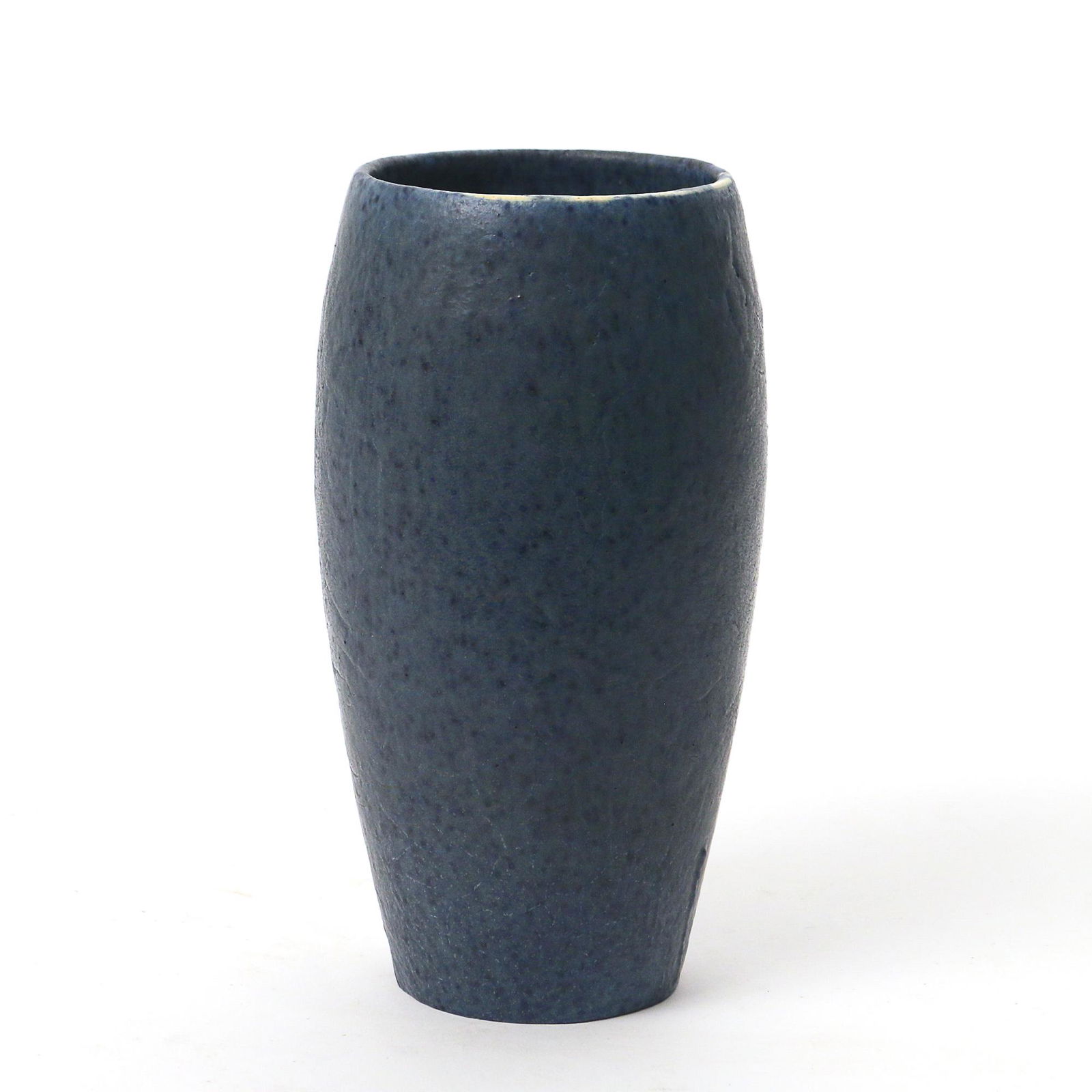 BLUE GRUEBY POTTERY VASE (1 of 6)