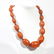 GRADUATED AMBER BEAD NECKLACE - 4
