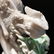 CARVED MOSS-IN-SNOW JADE FIGURAL GROUP - 11