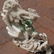 CARVED MOSS-IN-SNOW JADE FIGURAL GROUP - 17