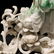 CARVED MOSS-IN-SNOW JADE FIGURAL GROUP - 7