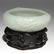 CHINESE CARVED PALE JADE WATER COUPE - 4