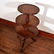 GEORGIAN MAHOGANY 3-TIERED DUMBWAITER - 2