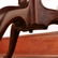 GEORGIAN MAHOGANY 3-TIERED DUMBWAITER - 7