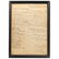 FRAMED CIVIL WAR LETTER OF COMMENDATION, 1865