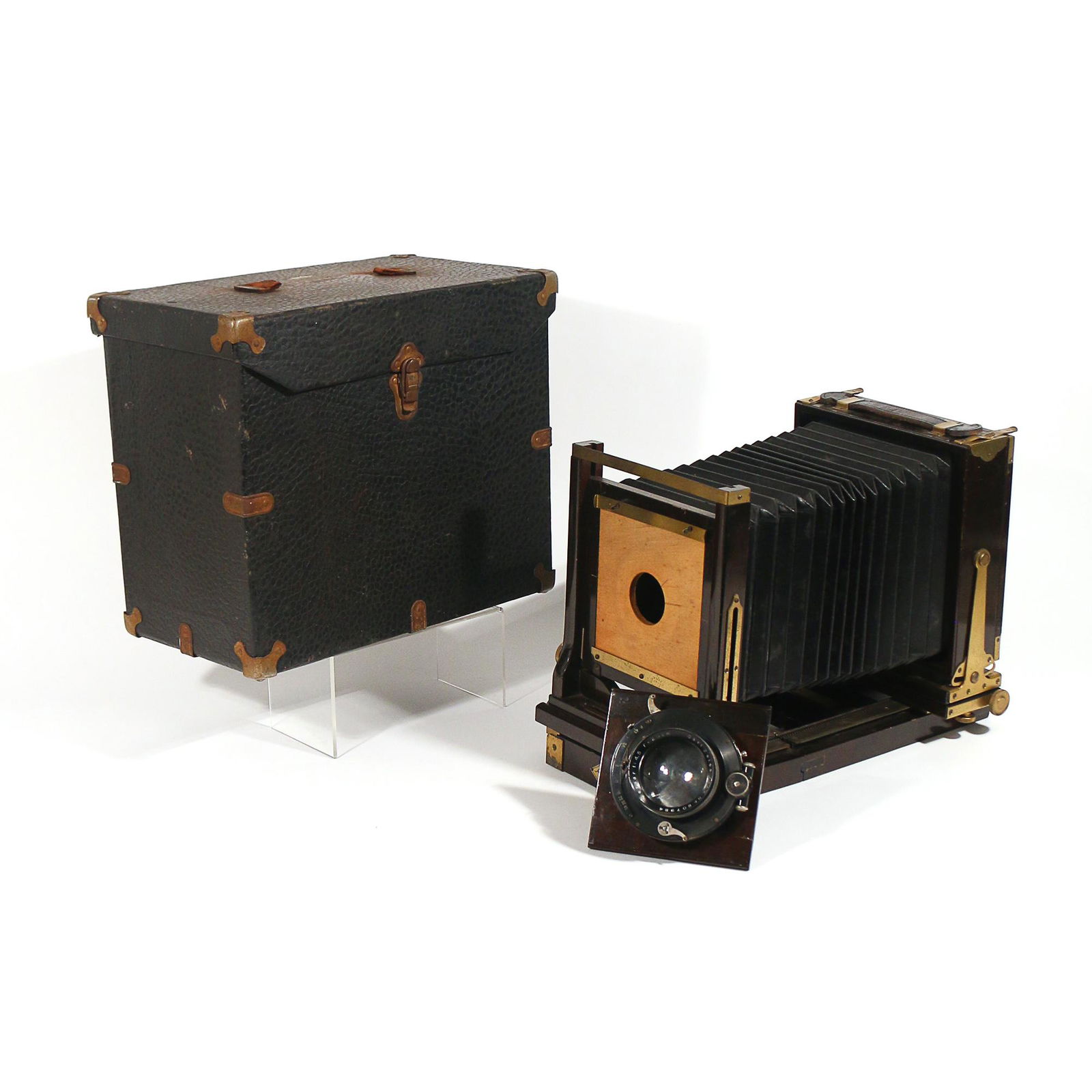 AGFA ANSCO BELLOWS CAMERA & BOX CASE (1 of 12)