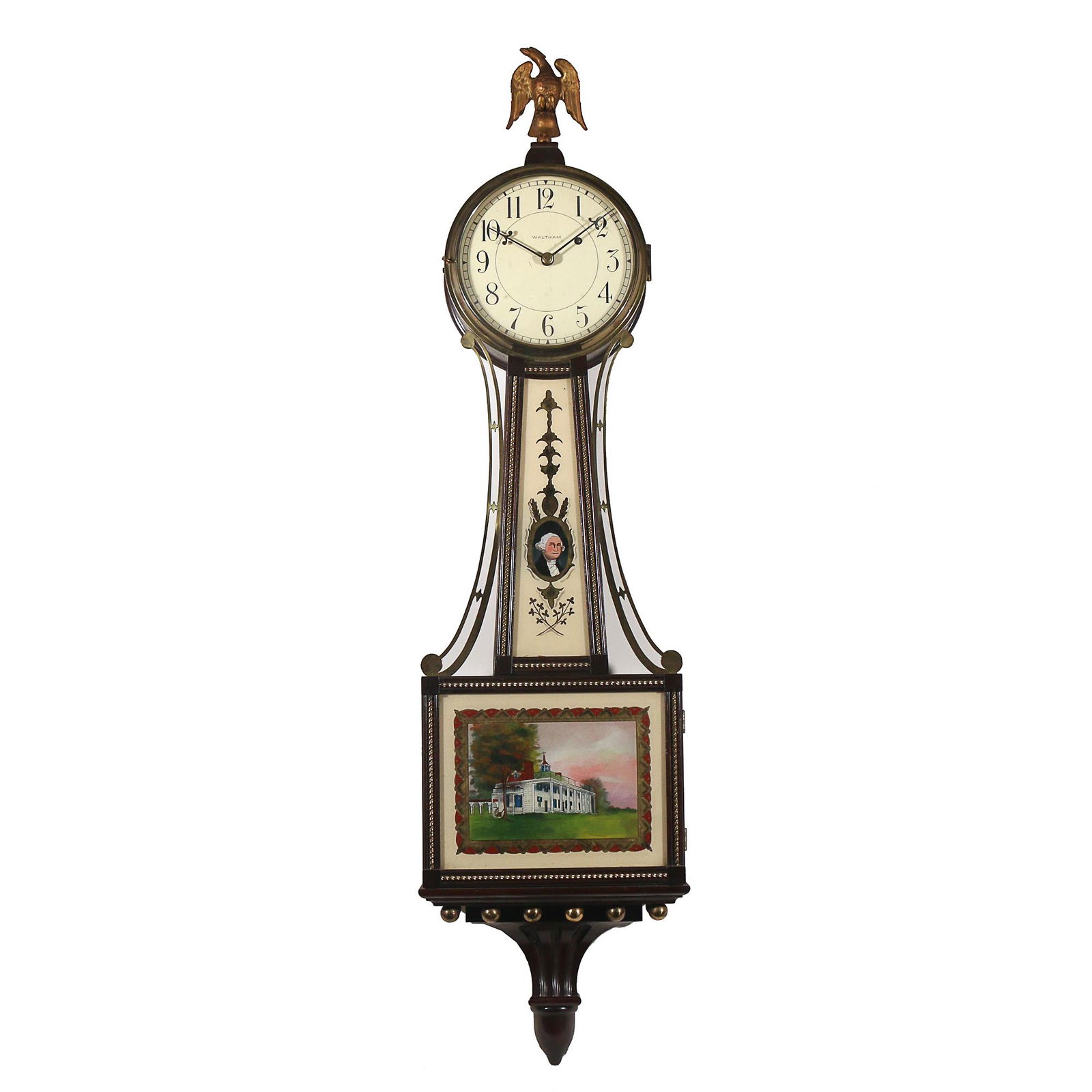 WALTHAM "MOUNT VERNON" CLOCK (1 of 9)