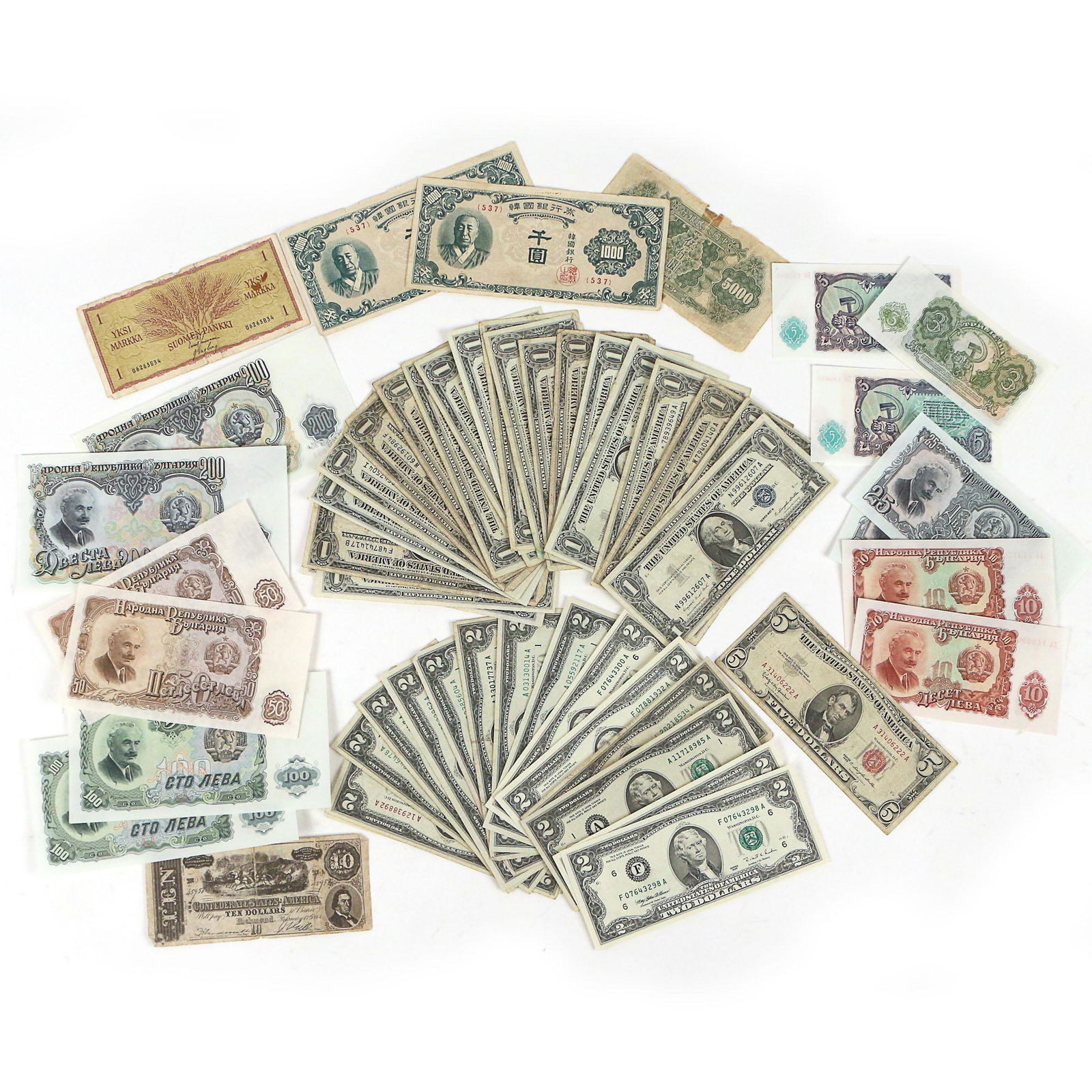 (58pc) PAPER CURRENCY (1 of 8)