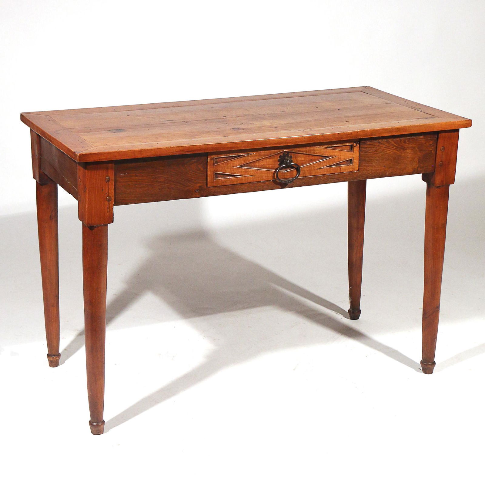 CONTINENTAL FRUITWOOD WRITING DESK (1 of 9)