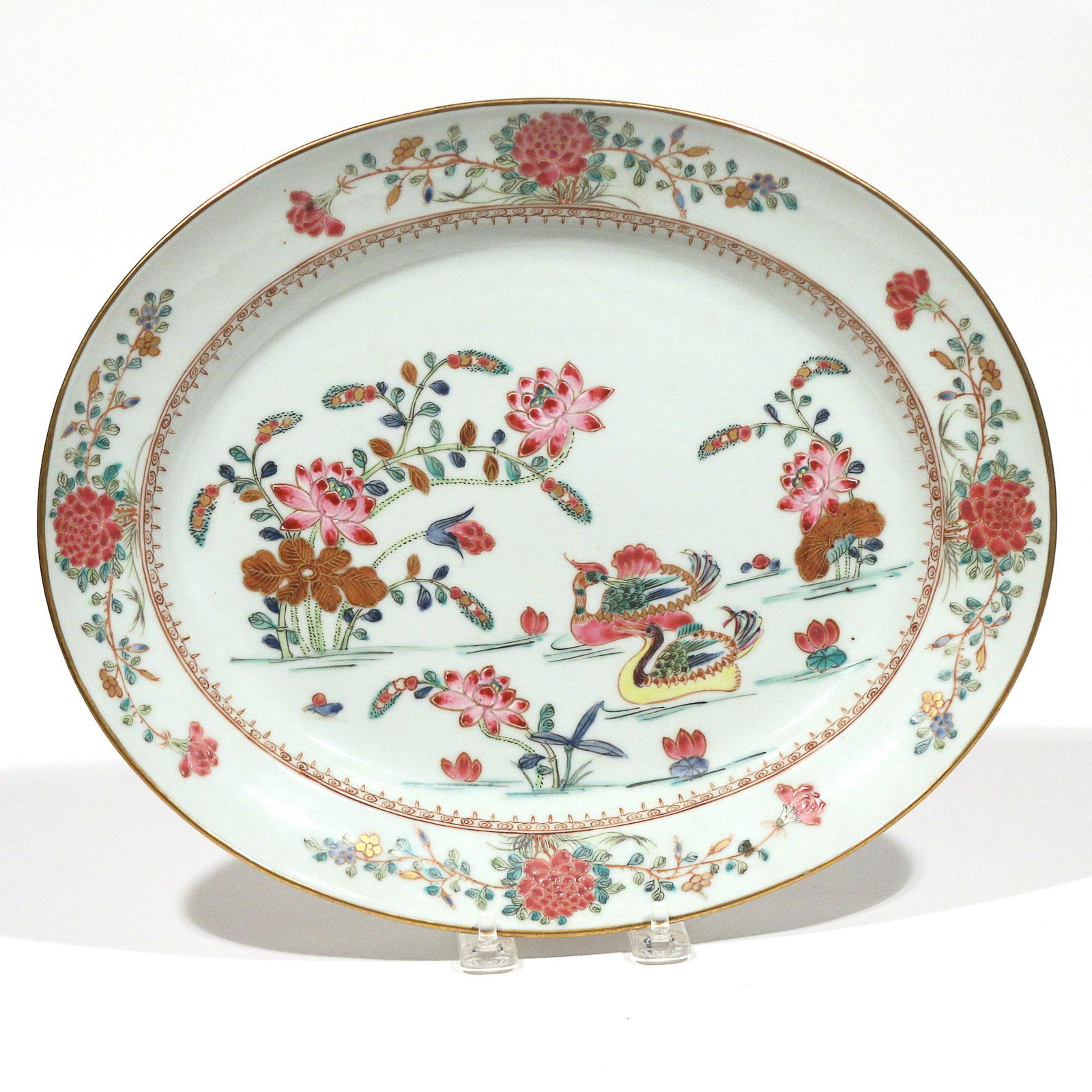 CHINESE PORCELAIN OVAL PLATTER (1 of 7)