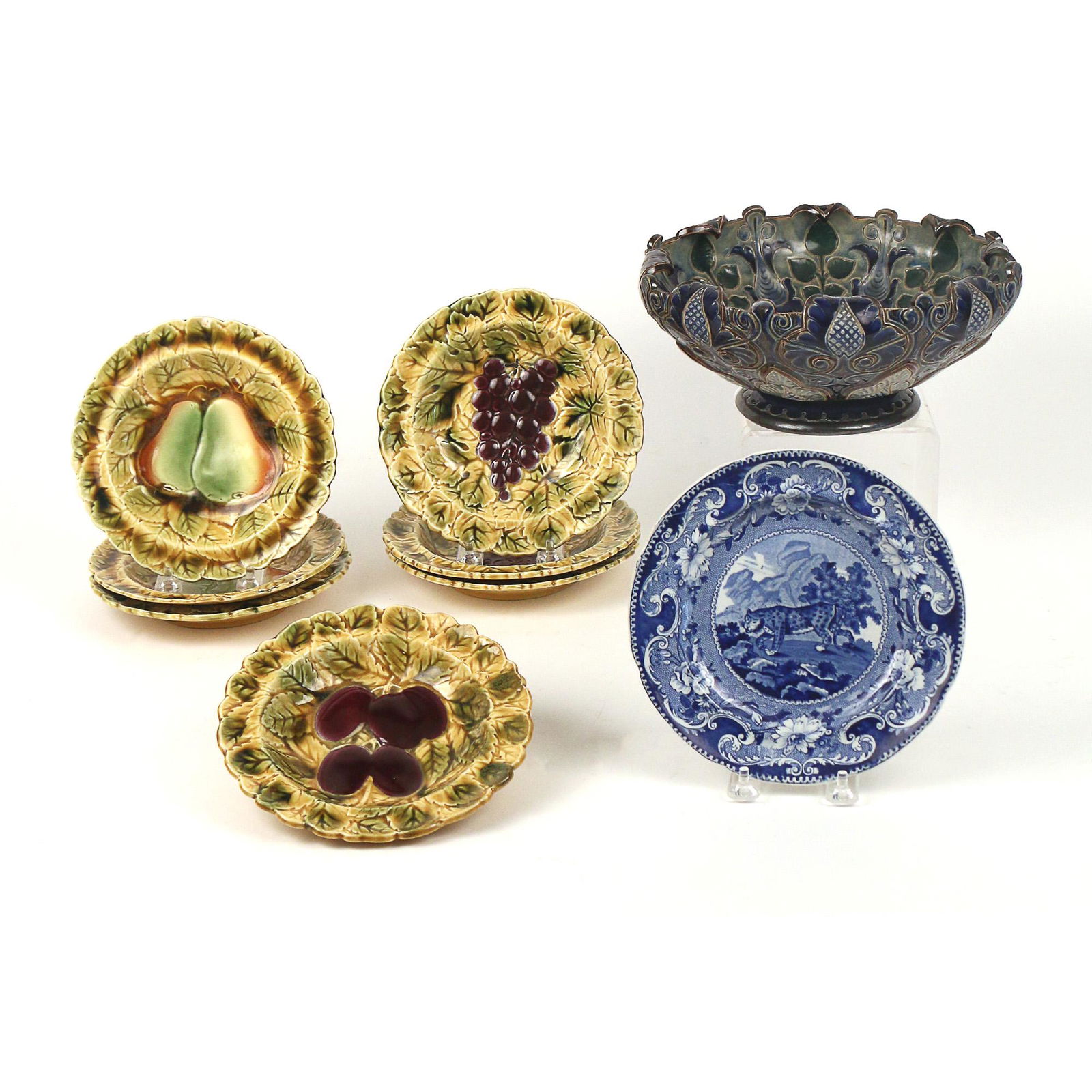 (9pc) ENOCH WOOD & SONS & OTHER PLATES (1 of 14)