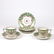 (8pc) EARLY 19th C. ENGLISH PORCELAIN DESSERT SET