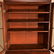 GEORGIAN MAHOGANY BOOKCASE CABINET of SMALL SIZE - 8