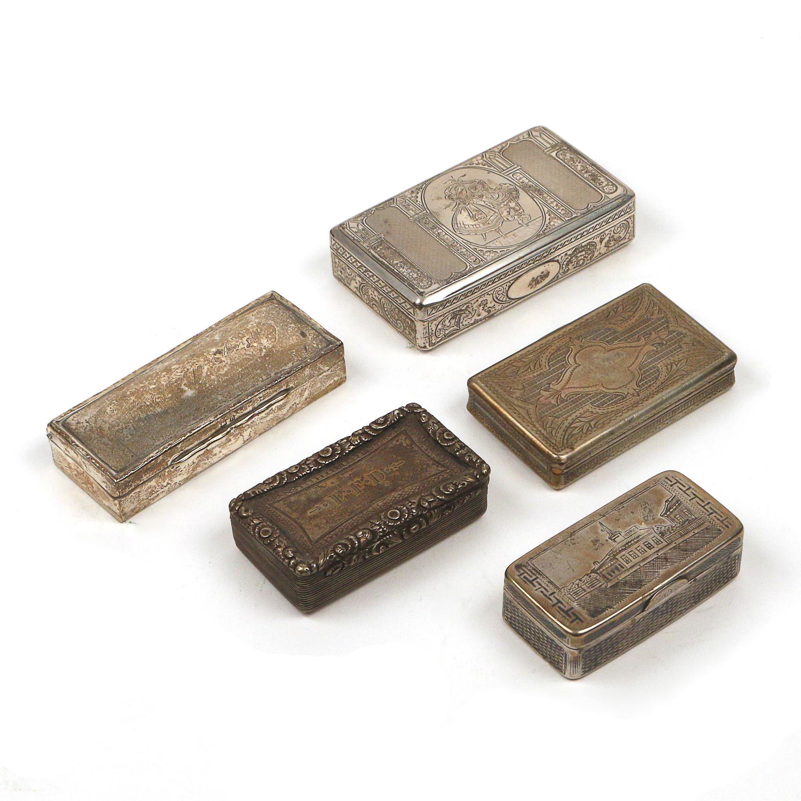 (5pc) SILVER BOXES (1 of 7)