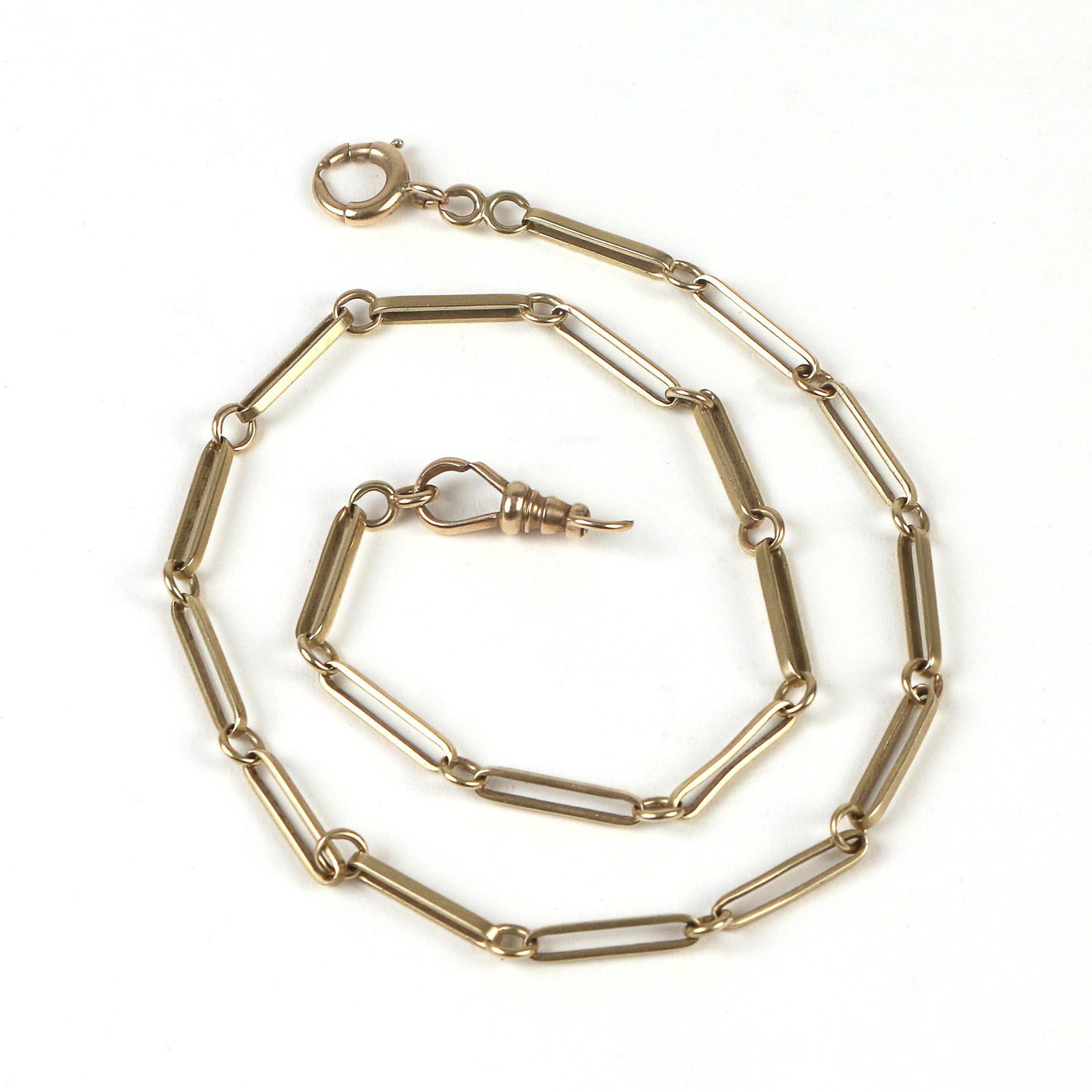 14k GOLD WATCH FOB CHAIN (1 of 2)