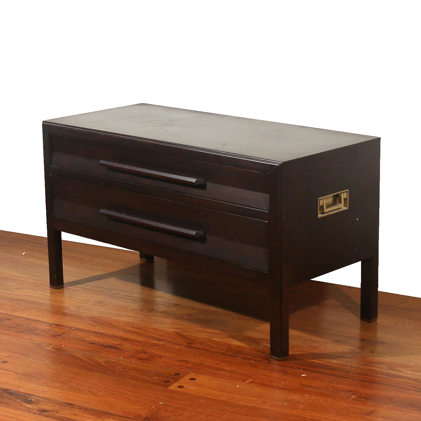 MID-CENTURY EDWARD WORMLEY FOR DUNBAR LOW CHEST (1 of 9)