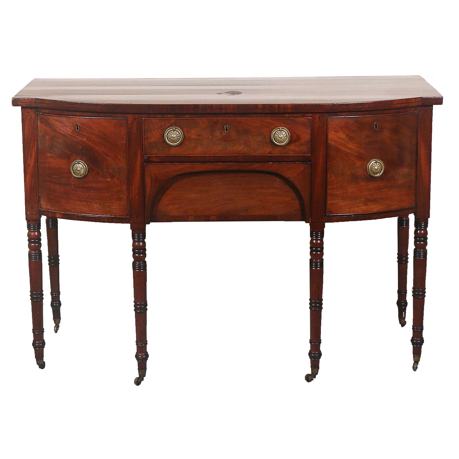 GEORGIAN MAHOGANY SIDEBOARD of SMALL SIZE (1 of 14)