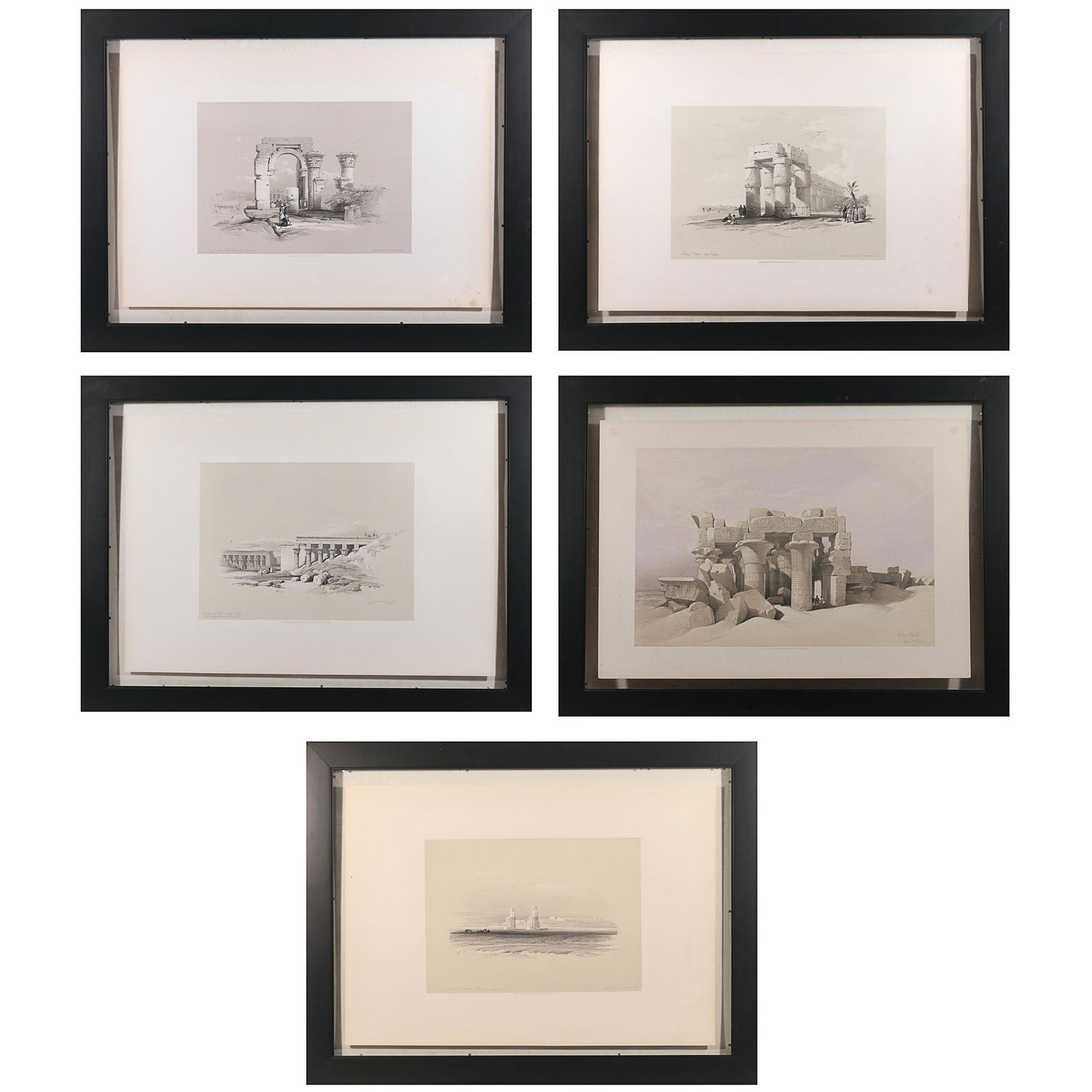 (5pc) DAVID ROBERTS (Scottish, 1796-1864), PRINTS (1 of 20)
