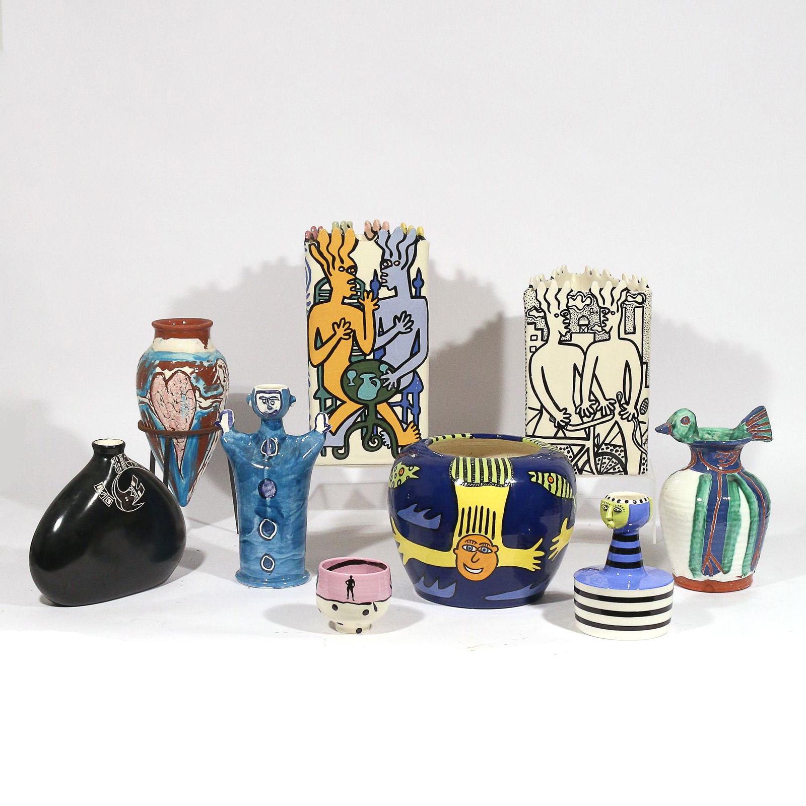 (9pc) NOEL COPELAND & OTHER CERAMICS (1 of 20)