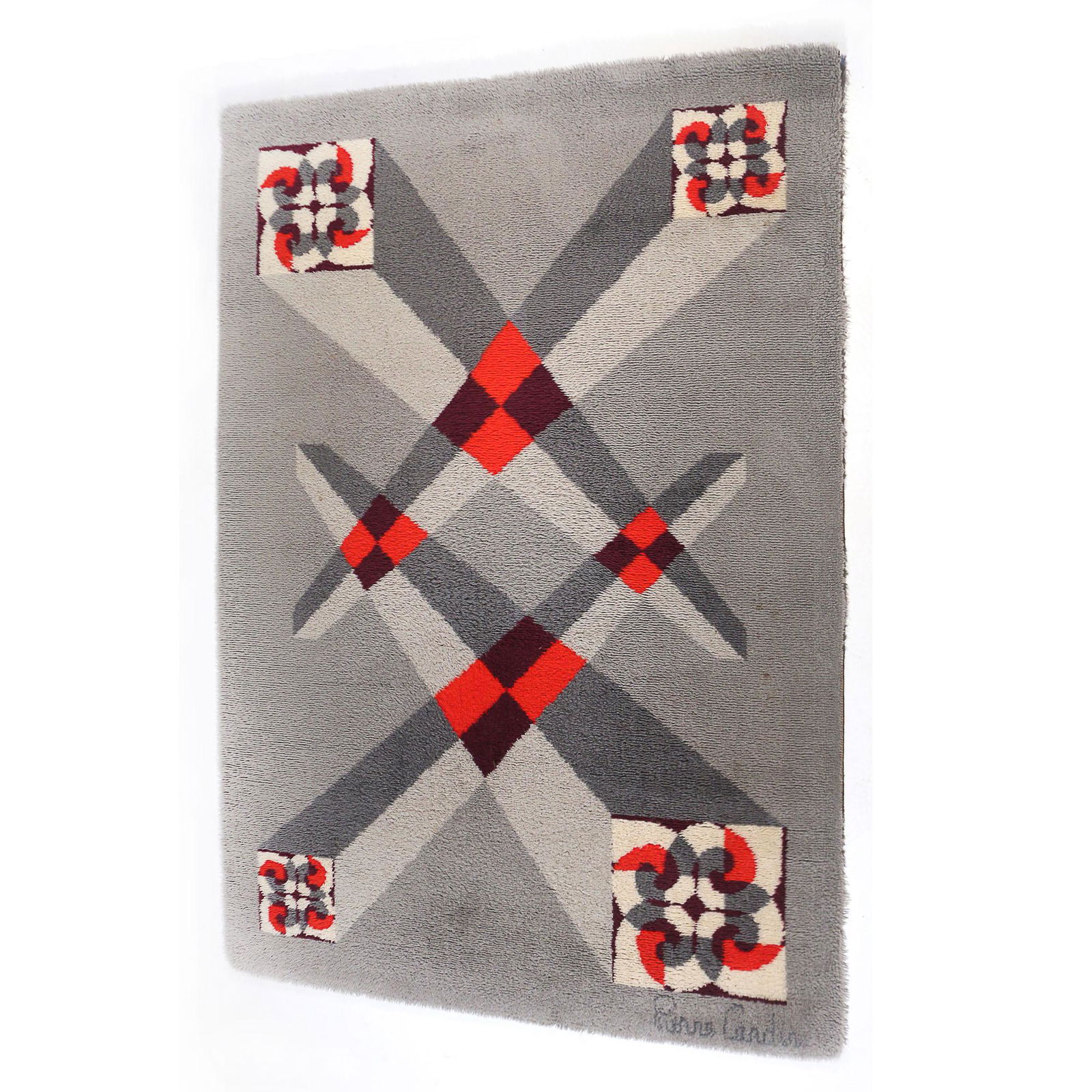 PIERRE CARDIN (French-Italian, b. 1922), RUG (1 of 7)