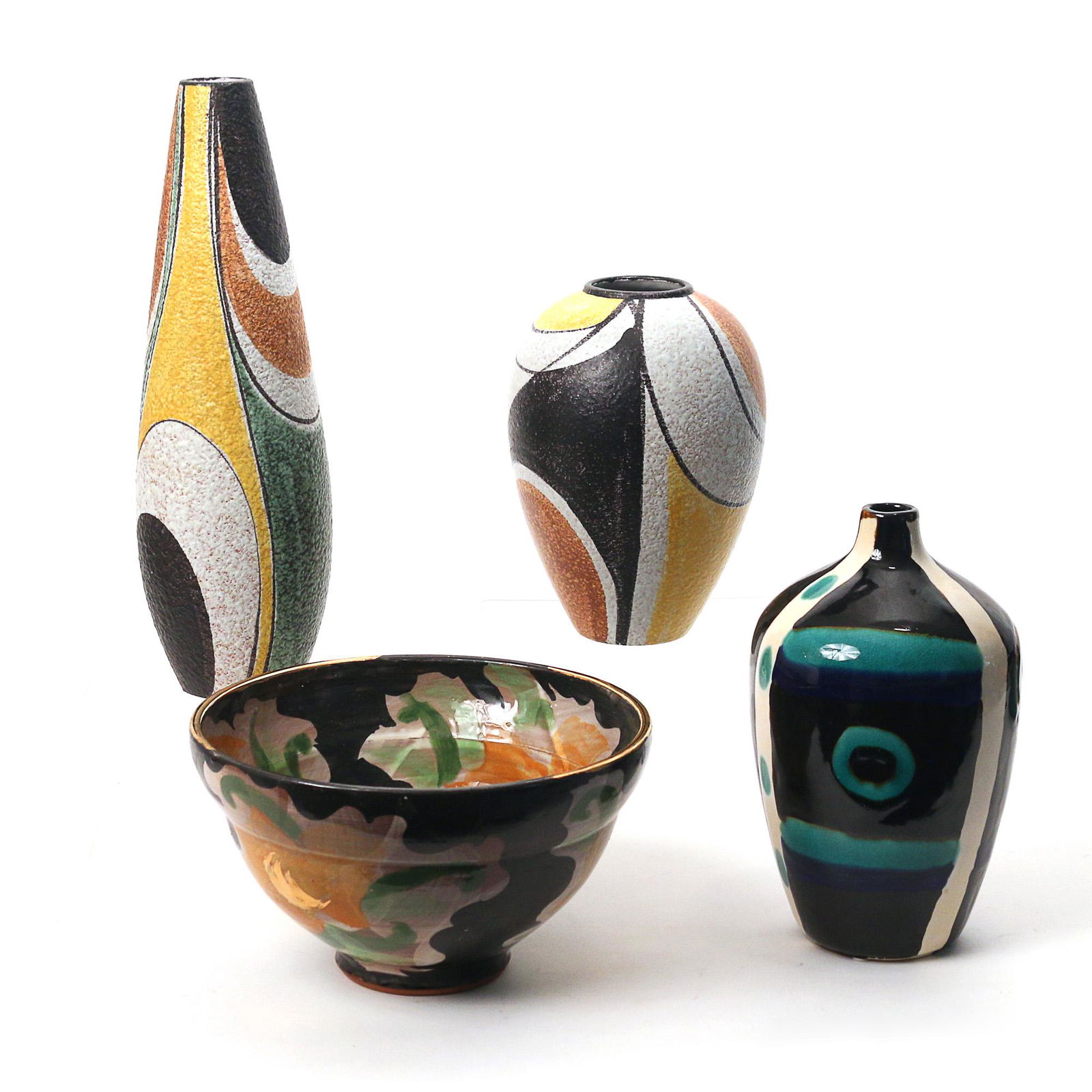 (4pc) CONTEMPORARY CERAMICS (1 of 8)