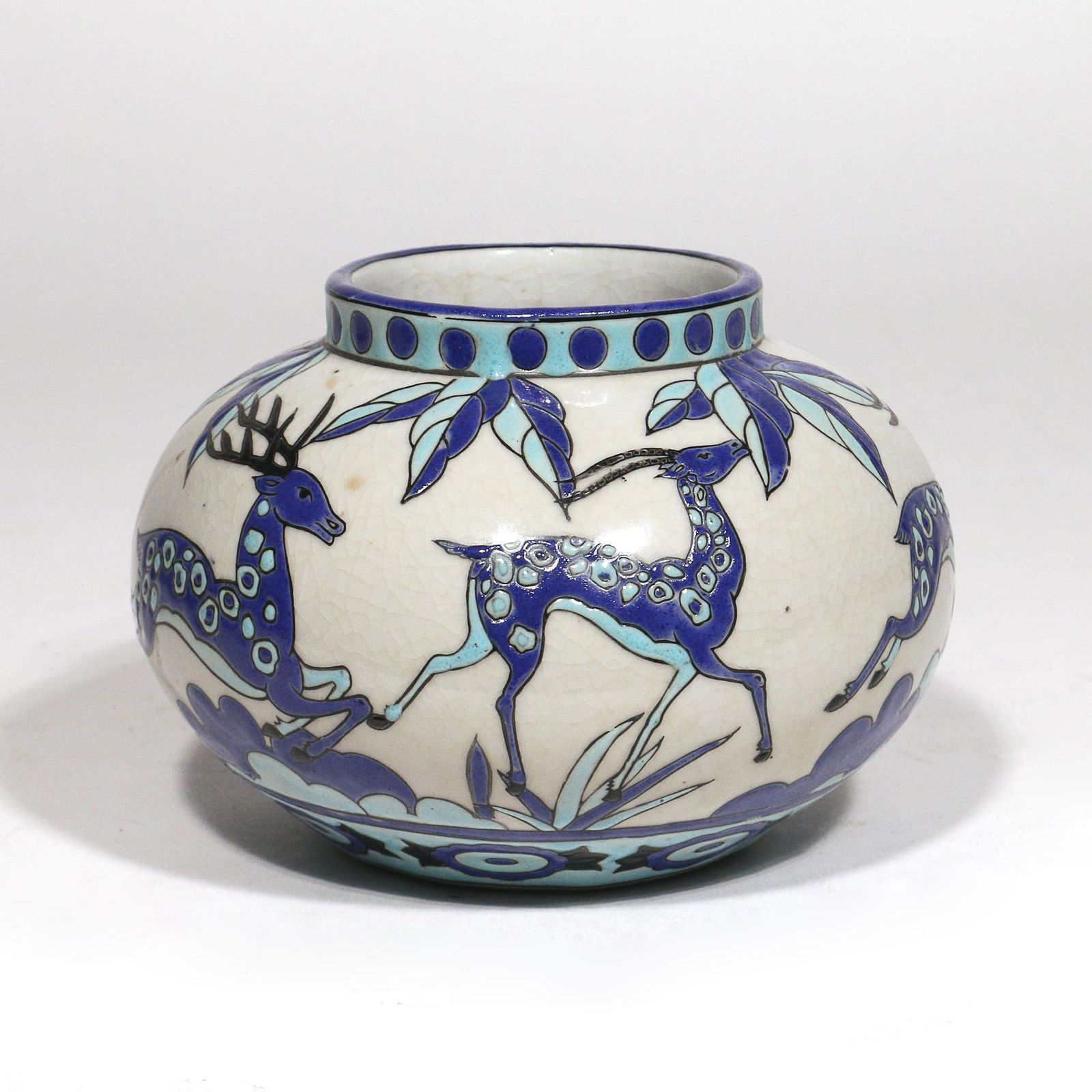ART DECO KERALOUVE POTTERY BOWL (1 of 7)