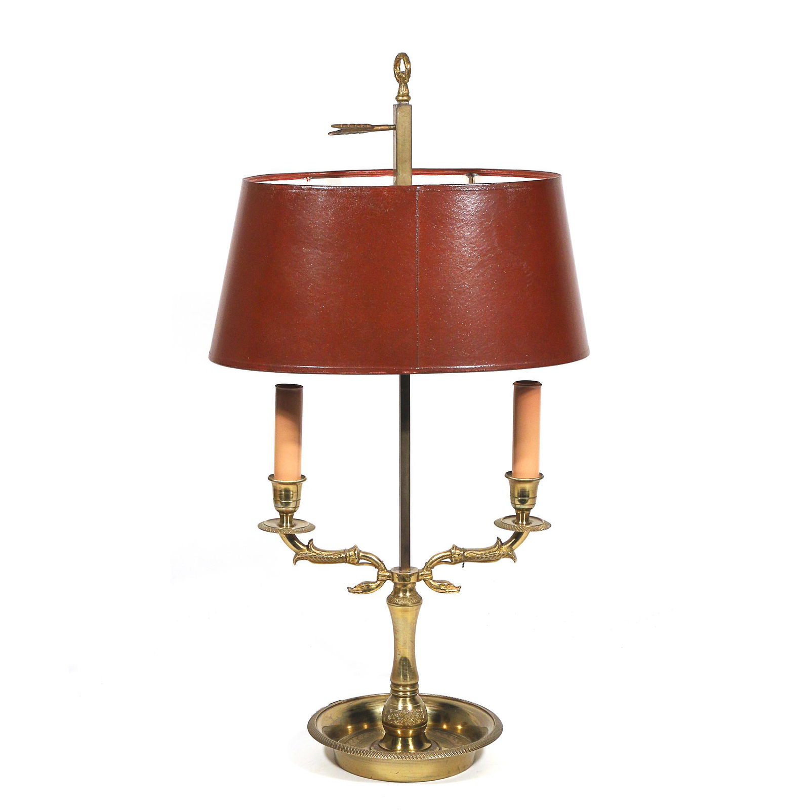 FRENCH BRASS BOUILLOTTE LAMP (1 of 5)