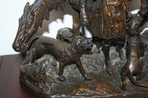 112) BRONZE AFTER PIERRE JULES MENE - 2