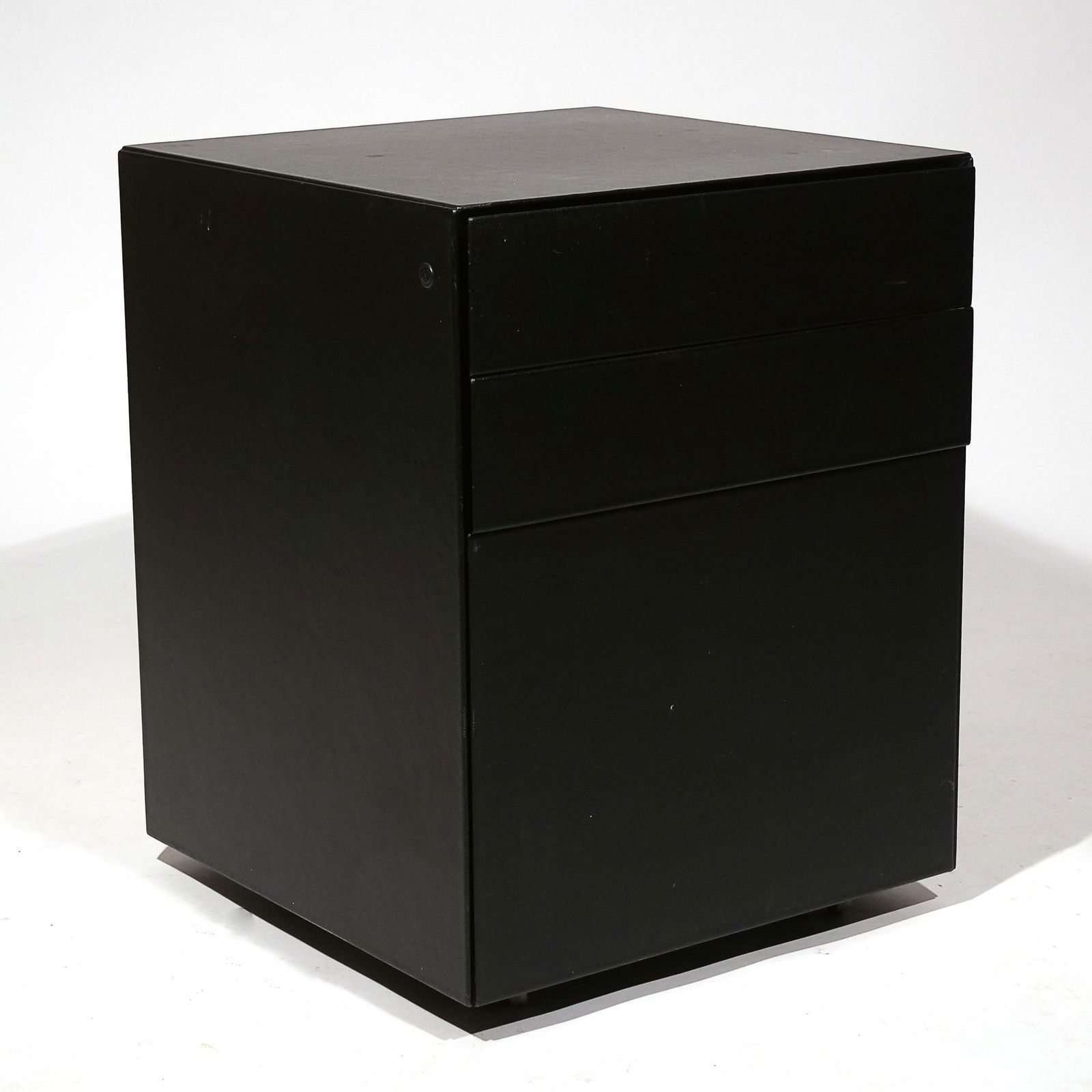 POLTRONA FRAU LEATHER WRAPPED FILE CABINET (1 of 5)