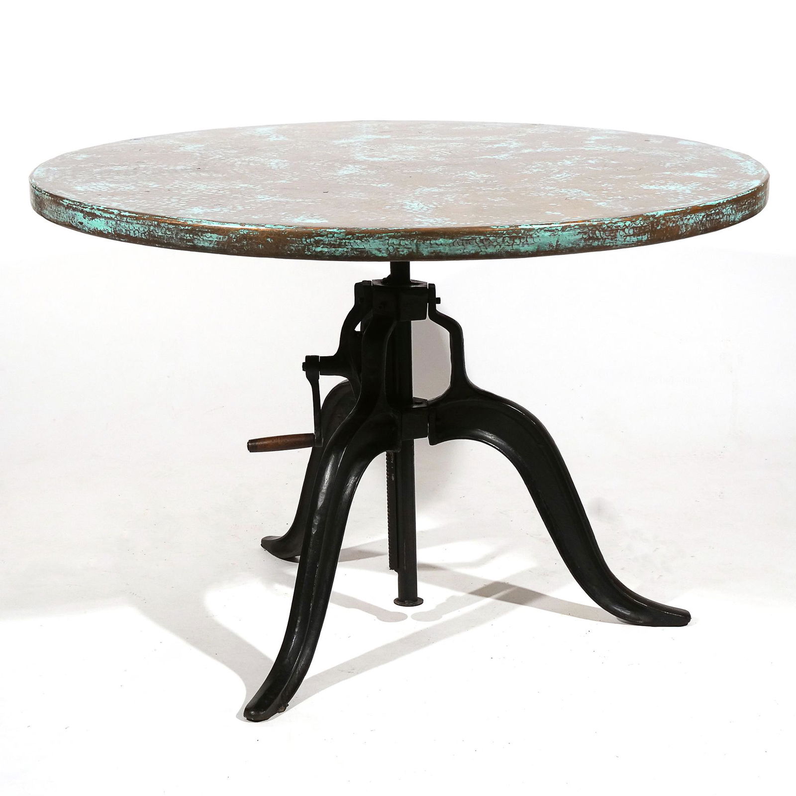 ARTESANOS ADJUSTABLE COPPER TABLE (1 of 7)