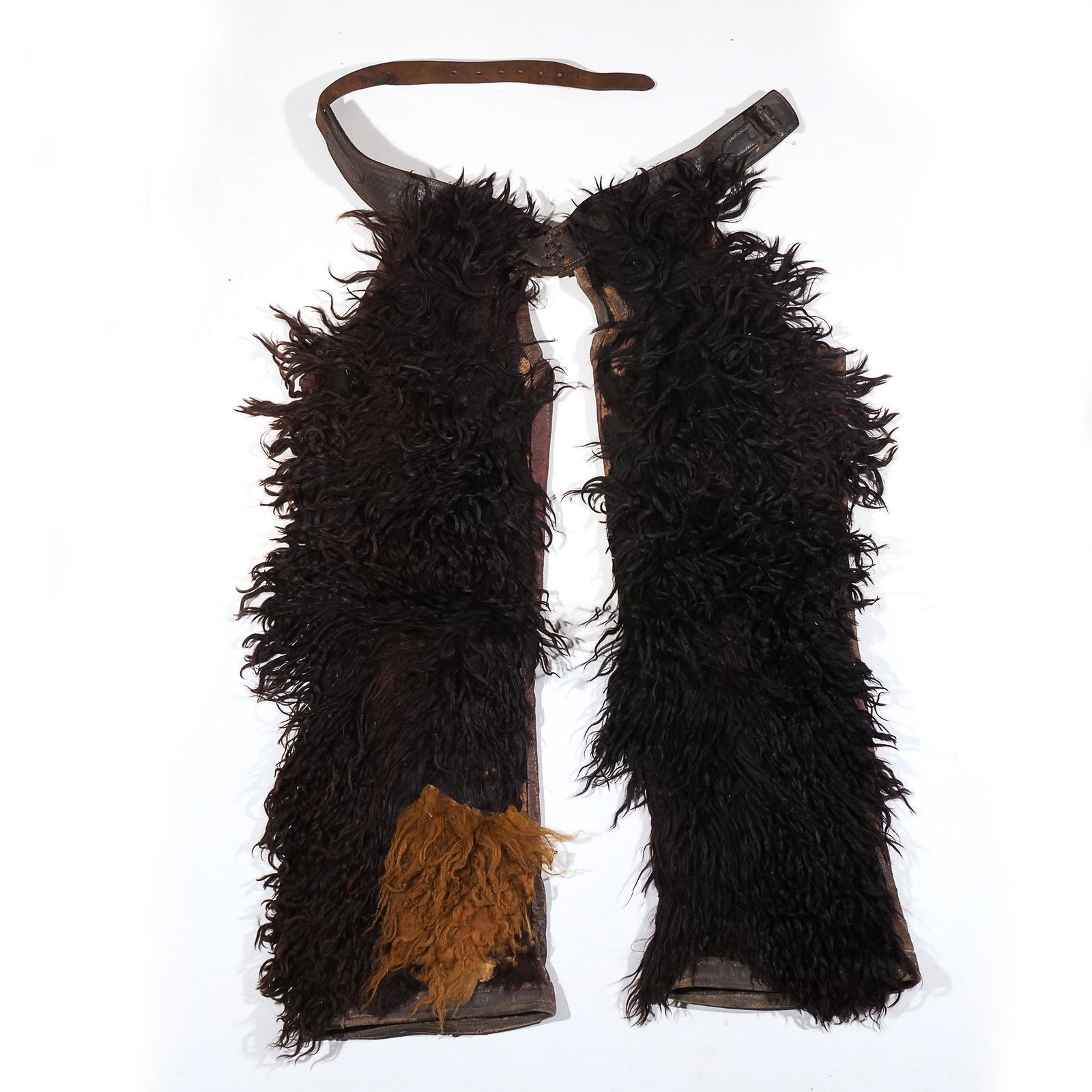 WESTERN ANGORA WOOL COWBOY CHAPS (1 of 6)