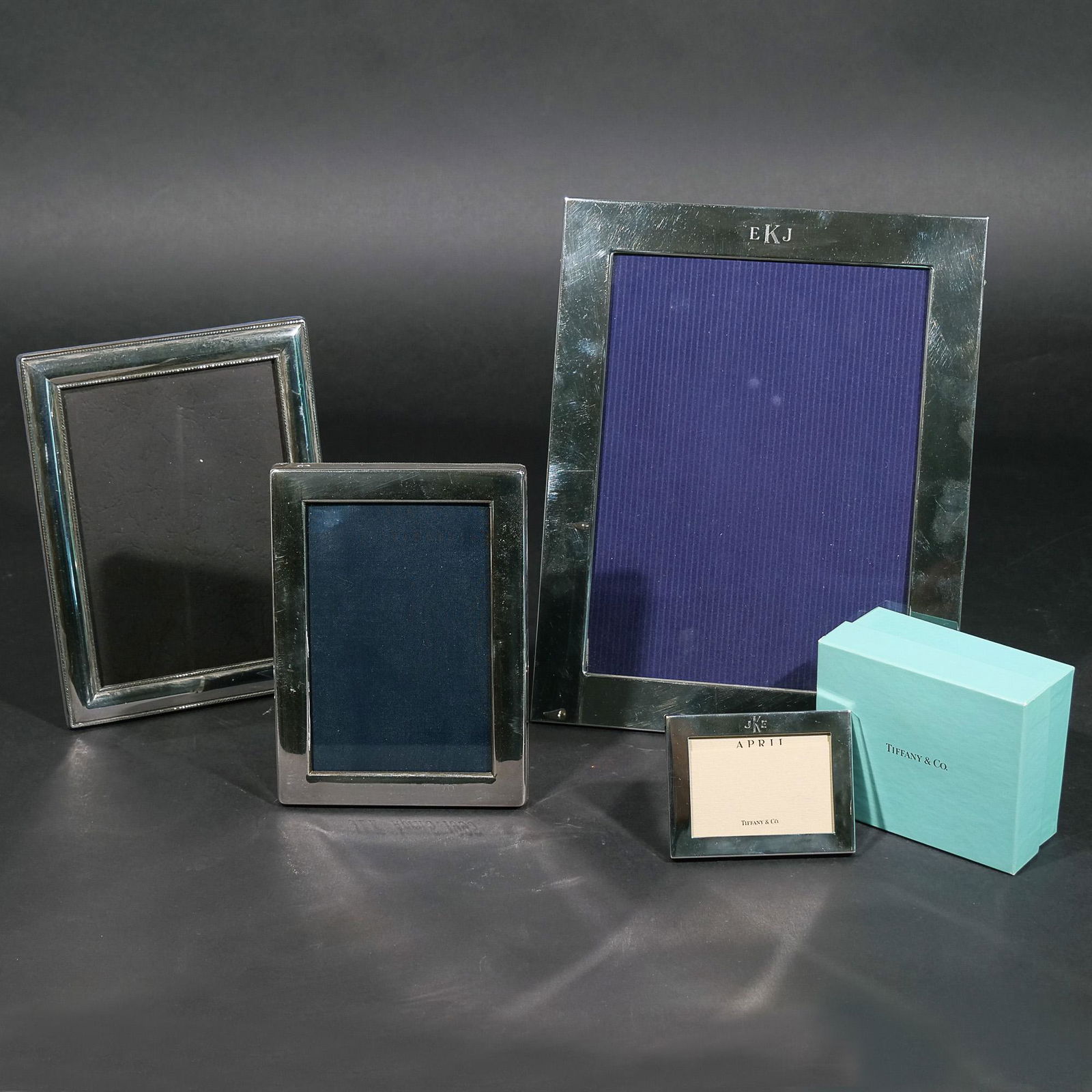 (4pc) STERLING SILVER PICTURE FRAMES (1 of 5)
