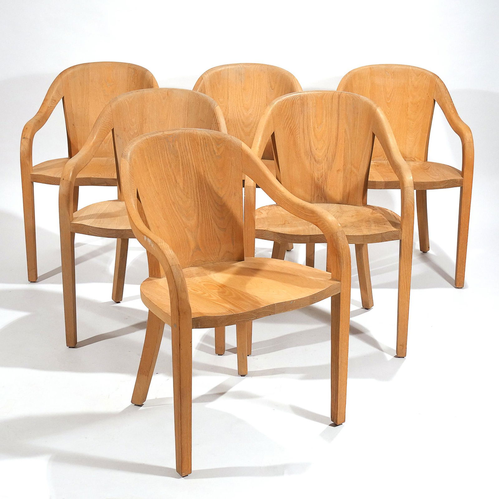 (6pc) SET WARD BENNETT ARMCHAIRS (1 of 8)