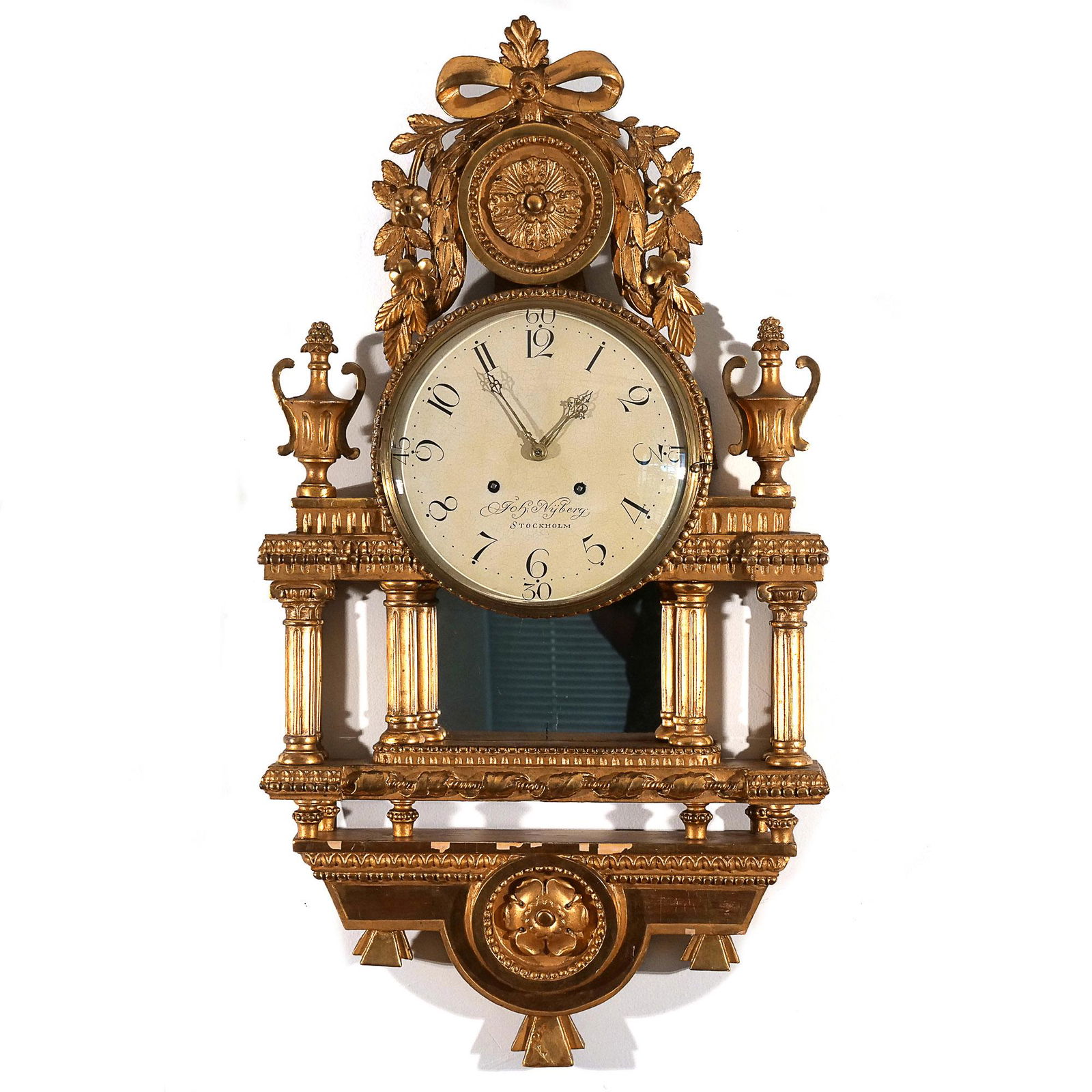 JOHAN NYBERG GUSTAVIAN WALL CLOCK (1 of 9)