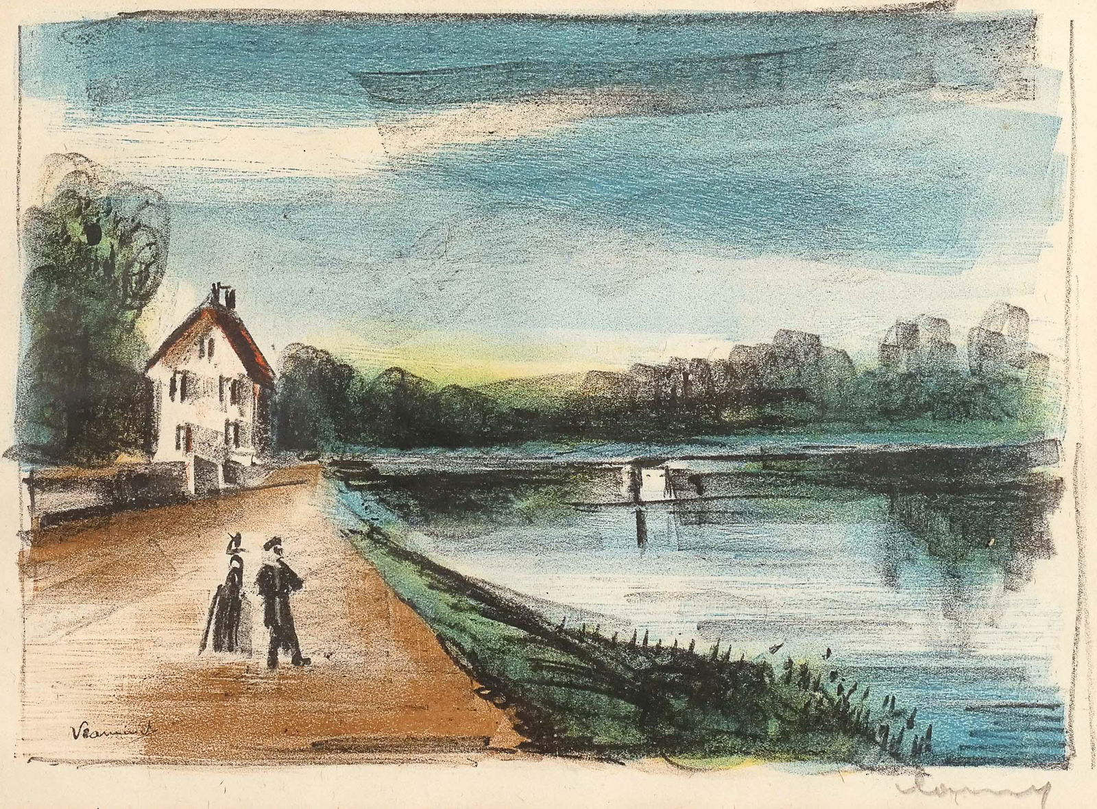 MAURICE de VLAMINCK (French, 1876-1958) (1 of 8)