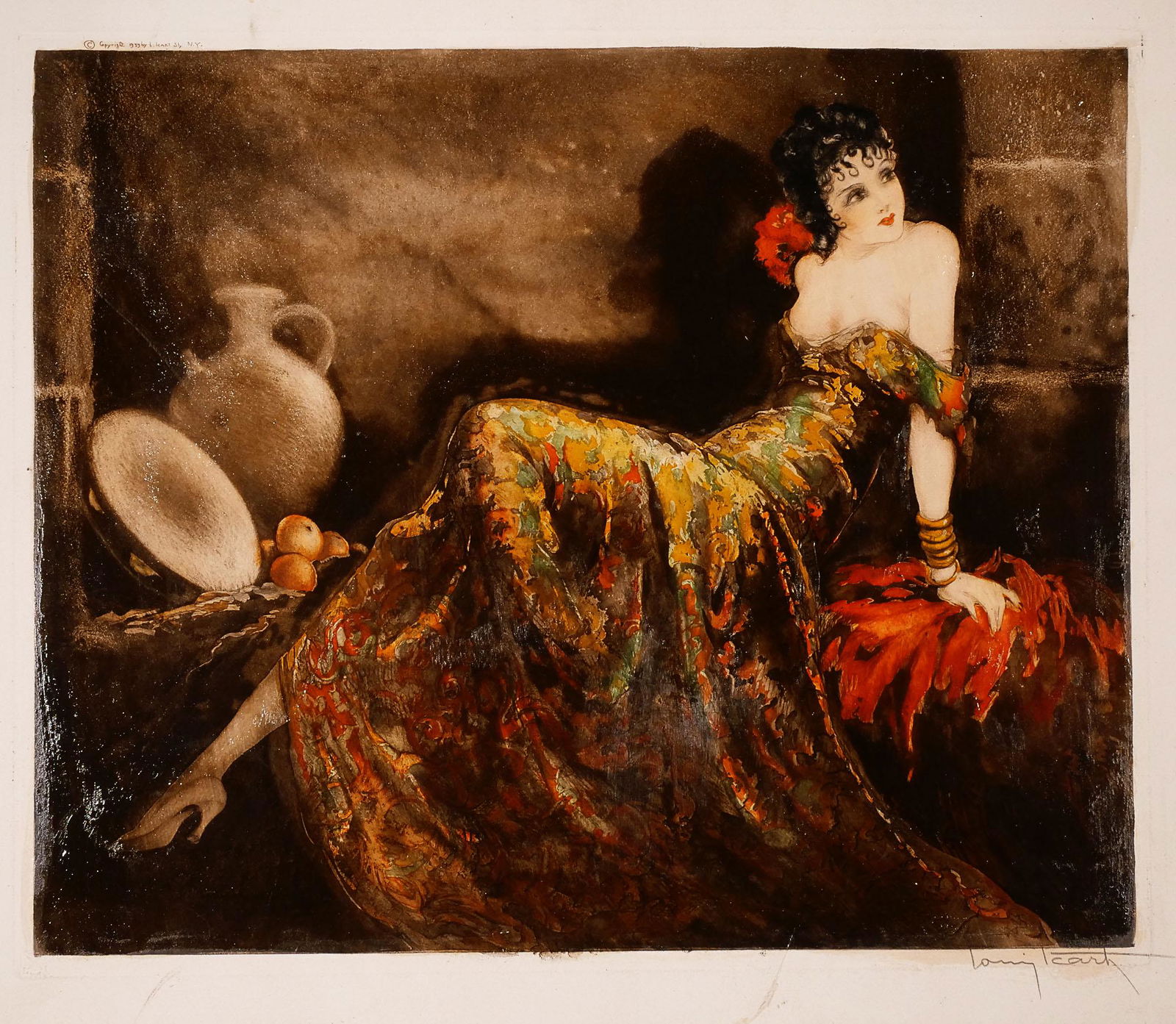 LOUIS ICART (French, 1888-1950), ETCHING (1 of 8)