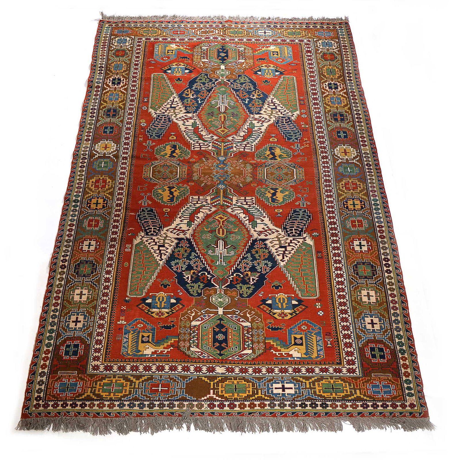 FLAT WOVEN SOUMAK RUG (1 of 8)