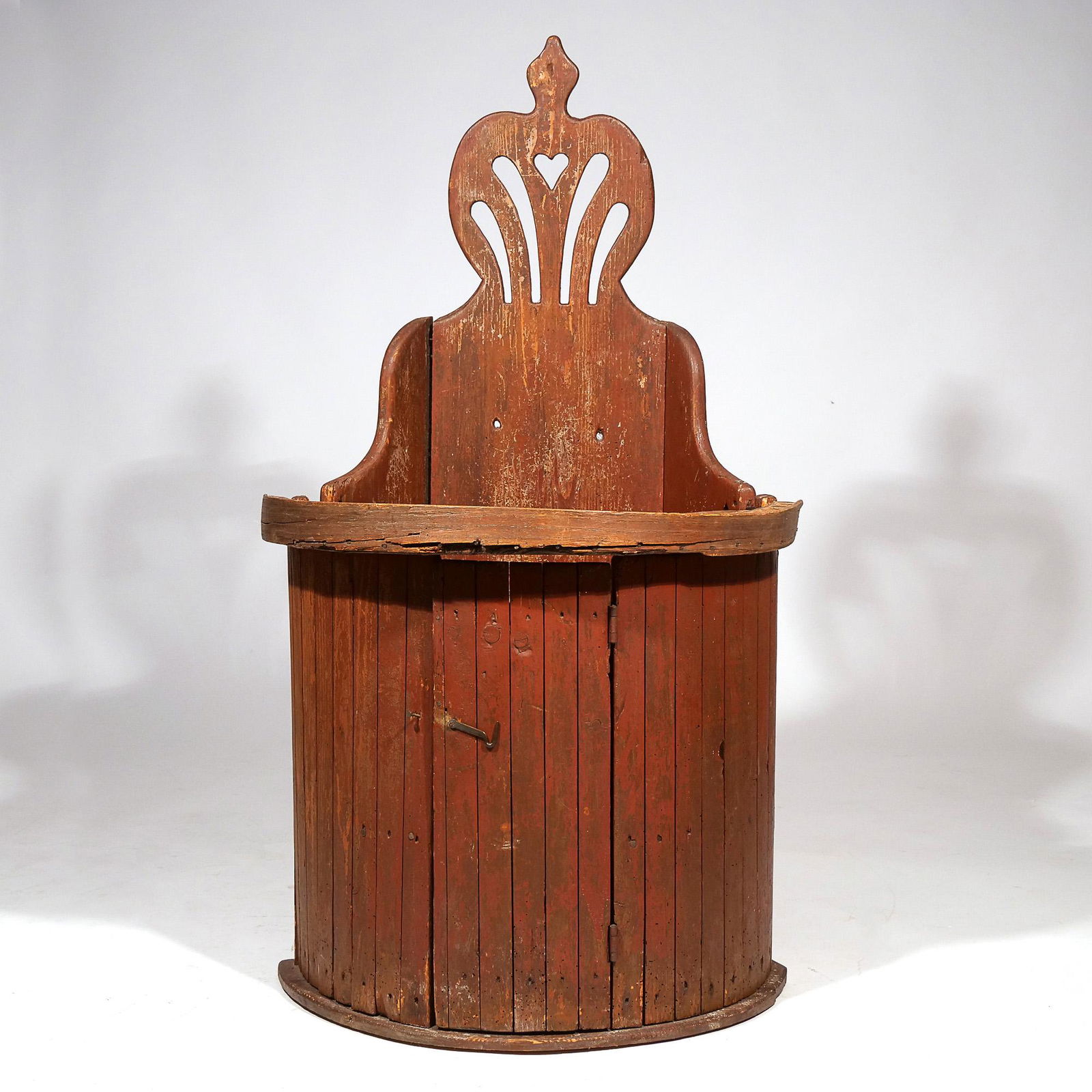 17th CENTURY BOARDED CHILD'S CHAIR (1 of 10)