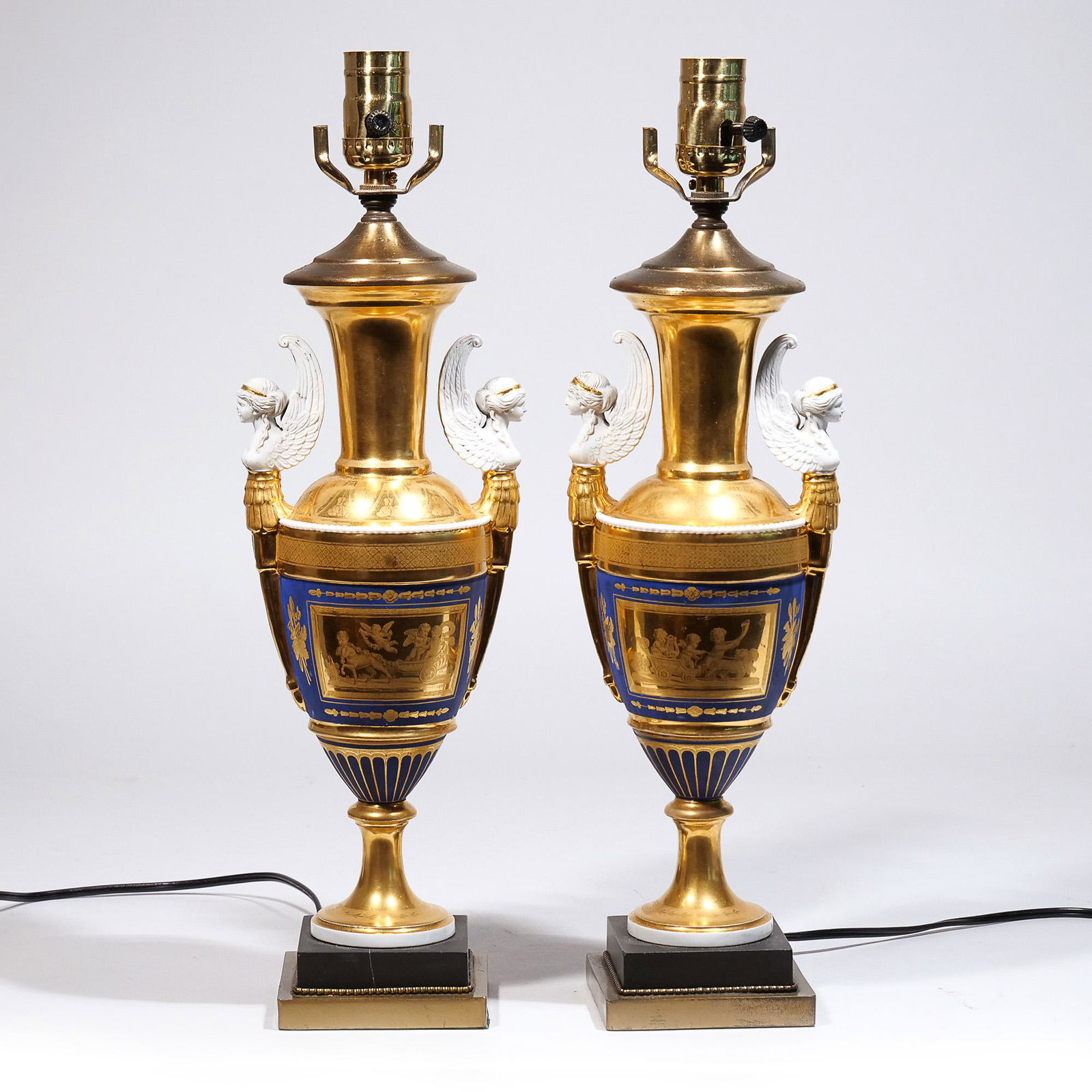 PAIR SEVRES URNS (1 of 20)