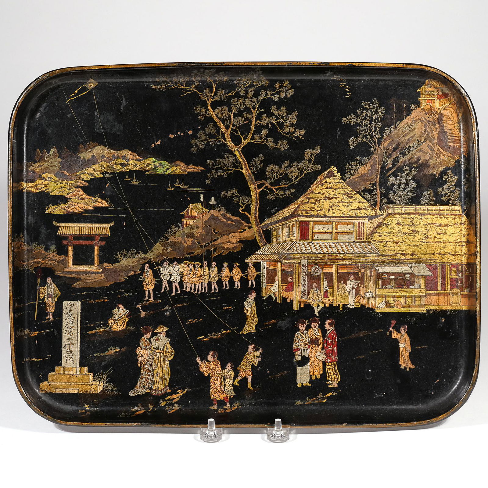 JAPANESE LACQUERED TRAY (1 of 7)