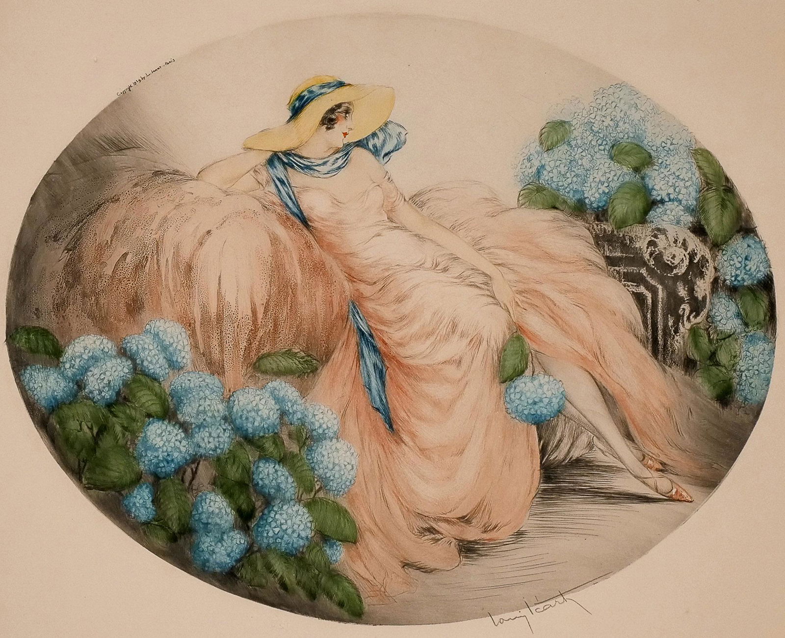 LOUIS ICART (French, 1888-1950), ETCHING (1 of 10)